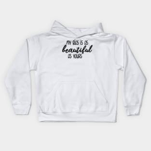 Beautiful Bias Kids Hoodie